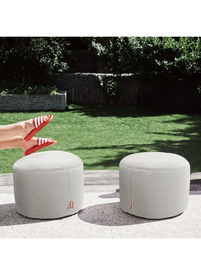 Fatboy Point Outdoor Pouf (Small) | Water and dirt-repellent | Stain-resistant | Designed for indoor and outdoor use | Special filling to guarantee extra comfort | 50×35 cm - Mist - Image 4